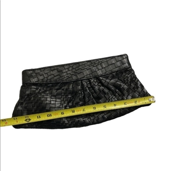 Lauren Merkin quilted leather clutch bag